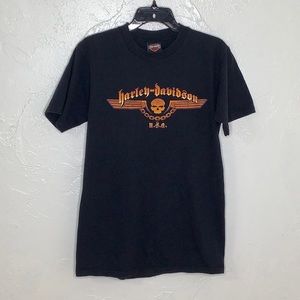Harley Davidson Skull & Chains USA SS t-shirt Colboch TN men size Medium EUC